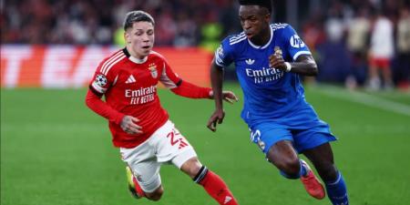 "يويفا" يرفض استئناف بنفيكا بشأن إيقاف بريستياني والأخير يغيب أمام ريال مدريد