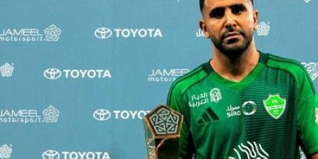 محرز يحصد جائز رجل مباراة الأهلي والاتحاد