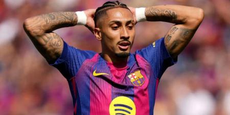الإصابة تبعد رافينيا 5 أسابيع عن برشلونة وتحرمه من مواجهة أتلتيكو مدريد في دوري الأبطال!