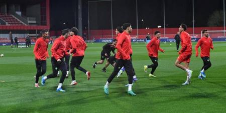 المنتخب المغربي ينهي استعداداته لمواجهة الإكوادور غدا الجمعة