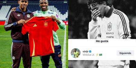 فينيسيوس يدعم لامين يامال بعد تعرضه لهتافات عنصرية في ملعب إسبانيول