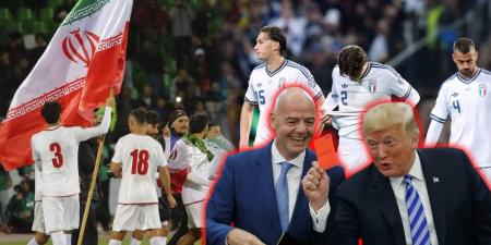 ترامب يقترح مشاركة إيطاليا في كأس العالم بدلا من إيران.. وزير الرياضة الإيطالي يرد: "التأهل يكون فوق أرضية الملعب"