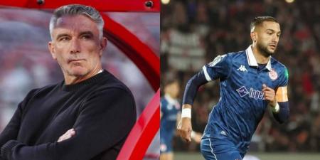 كارتيرون: "تعمدت إراحة زياش لتفادي أي مخاطرة رغم رغبته في المشاركة بأي ثمن"