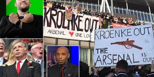 Thierry Henry insists Daniel Ek 'wants to re-inject the Arsenal DNA, the identity that is long gone', as Gunners legend publicly backs Spotify owner's £1.8bn takeover bid for the first time - and tells the Kroenkes they 'NEED to listen'