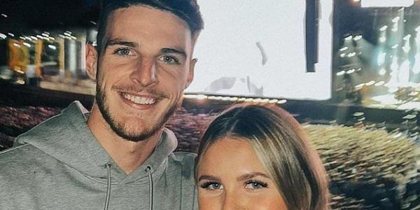 Declan Rice 'confirms the birth of his first child with long-term partner Lauren Fryer' as West Ham ace reveals tattoo dedicated to newborn 'Jude' during nightmare Premier League loss