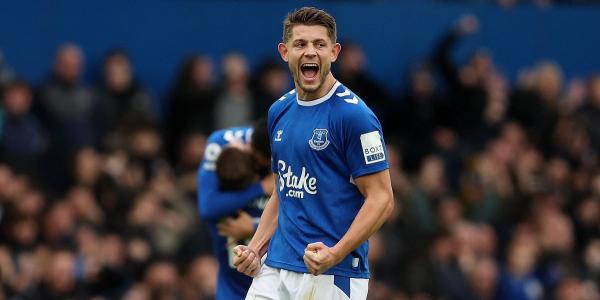 James Tarkowski insists Everton 'can get 10 points back quickly' and are 'not moping' after they were docked points by the Premier League... as aggrieved Toffees' fans plan to make Goodison Park a bearpit for Man United clash