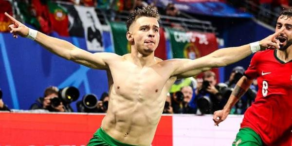 البرتغال ضد التشيك.. كونسيساو يسجل الهدف الثاني