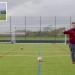 Darts sensation Luke Littler shows off his impressive football skills in YouTube crossbar challenge... as the teenage star shines on the pitch while wearing Man United training gear