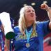 Emma Hayes reveals she missed sharing a drink with Sir Alex Ferguson as she was too busy celebrating after her Chelsea side thrashed Man United 6-0 to win the WSL title in her final match in charge of the Blues