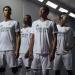 Real Madrid unveil their new home kit for the 2024-25 season as Jude Bellingham and Co strike a pose in their redesigned white strip... with Kylian Mbappe expected to take the No 9 shirt at the Santiago Bernabeu