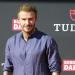 David Beckham poses for selfies with a mob of adoring fans as he attends watch shop opening in Barcelona