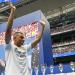Fans claim Kylian Mbappe 'definitely watched' Cristiano Ronaldo's Real Madrid unveiling, as supporters notice striking similarities between the two stars' Bernabeu introductions