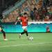 من علامة الجزاء.. مرموش يعزز تقدم منتخب مصر بهدف ثاني
