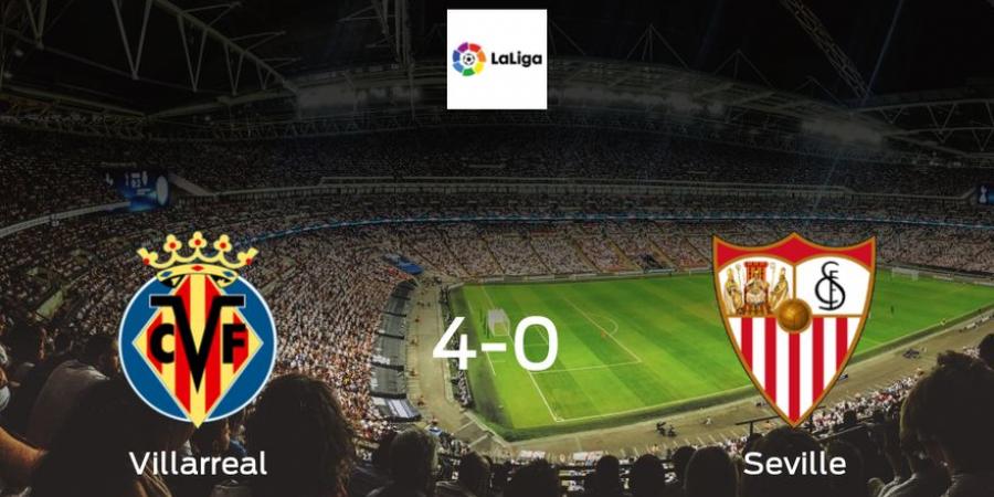 Villarreal blaze past Seville, scoring 4 at the Estadio de la Ceramica without reply