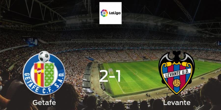 Getafe prevail in a narrow 2-1 home victory against Levante