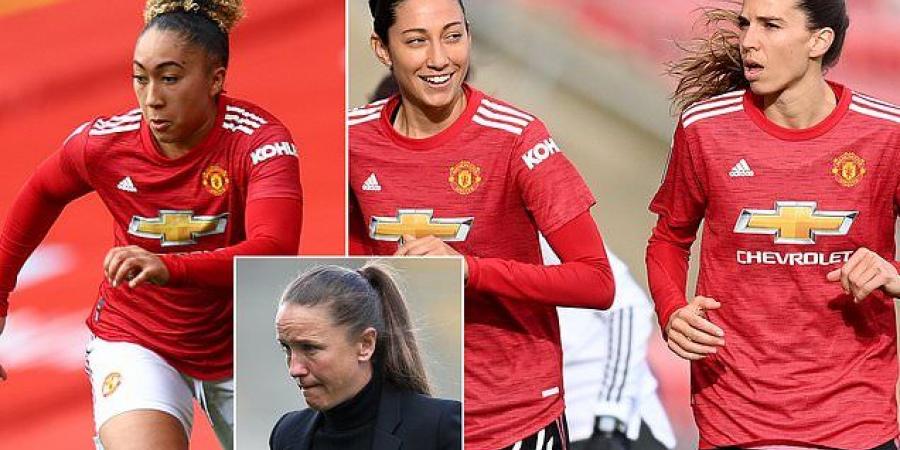 Man United Women facing an exodus with 'FOUR first-team players ready to follow Casey Stoney and Lauren James out the door' after frustrations over the club's facilities 