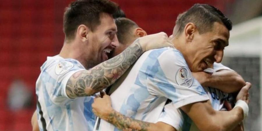 الأرجنتين تتصدر وتبلغ ربع نهائي كوبا أميركا