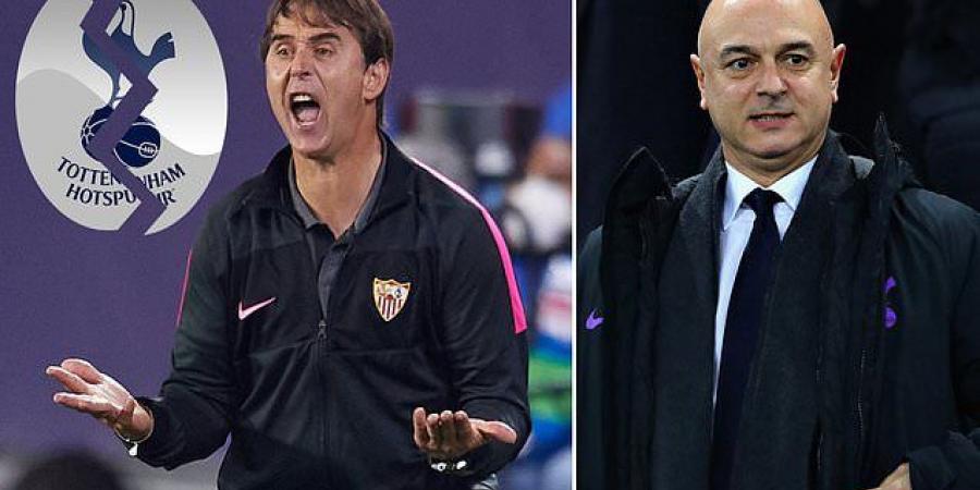 Tottenham are snubbed by ANOTHER manager! Sevilla boss Julen Lopetegui rejected a 'dizzying' offer to take over in north London, reveals his club's president as Daniel Levy's chaotic search for Jose successor continues