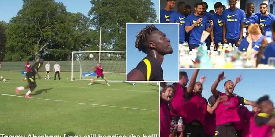 Chelsea dealt Covid scare on pre-season training camp in Ireland as club confirm 'possible positive case' and cancel Drogheda friendly... just hours after players had been spotted messing around in hilarious training game created by boss Thomas Tuchel 