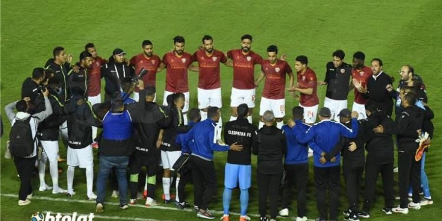 قائمة سيراميكا كليوباترا لمباراة الجونة في افتتاح الدوري المصري