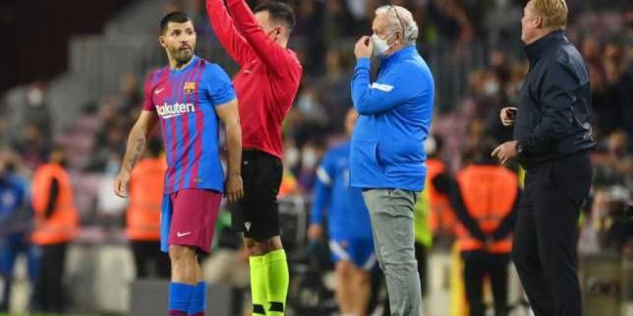 أجويرو يُوجه رسالة لجمهور برشلونة بعد الخسارة أمام ريال مدريد