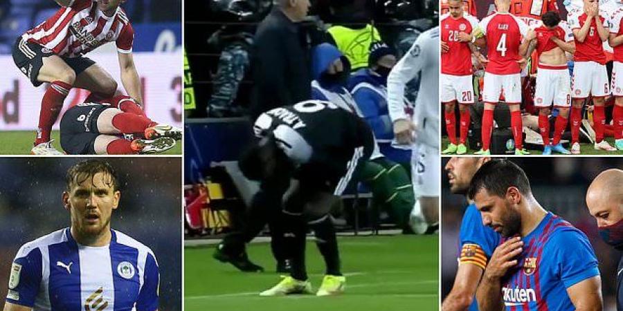 'It's terrifying but it's a COINCIDENCE': Leading cardiologist says footballers should not panic after five high-profile collapses - but insists all players need to be checked throughout their 20s and 30s