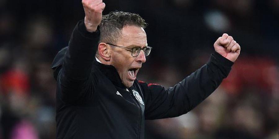 Ralf Rangnick explains his 4-2-2-2 formation, details why he partnered Marcus Rashford with Cristiano Ronaldo and says Bruno Fernandes and Jadon Sancho played 'like WING BACKS' in fascinating interview after Crystal Palace win