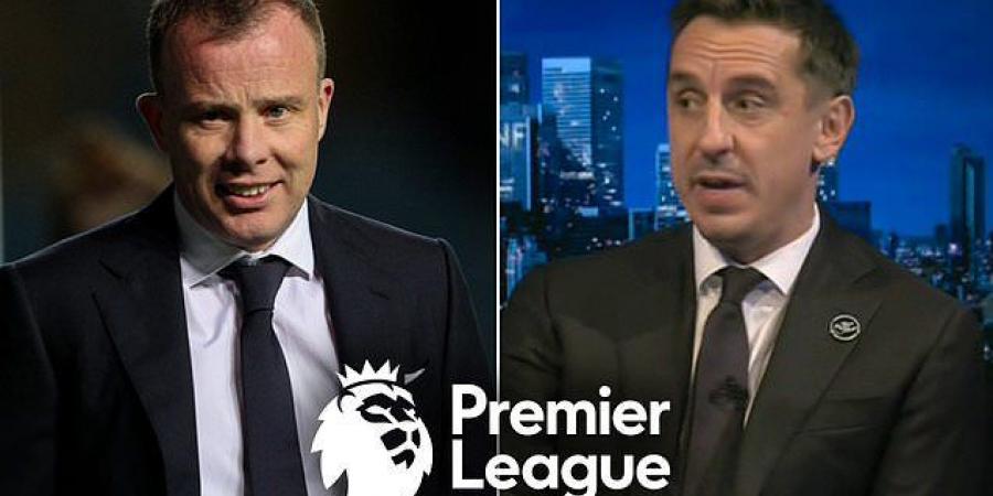 Gary Neville blasts 'arrogant' Premier League chiefs for their 'hostile language' after comparing recommendations for an independent regulator and a transfer tax to living in China or North Korea