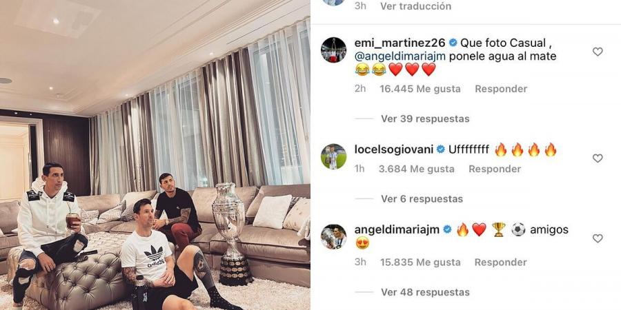 Neymar responds to Messi, Paredes, Di Maria for bragging Copa America photo