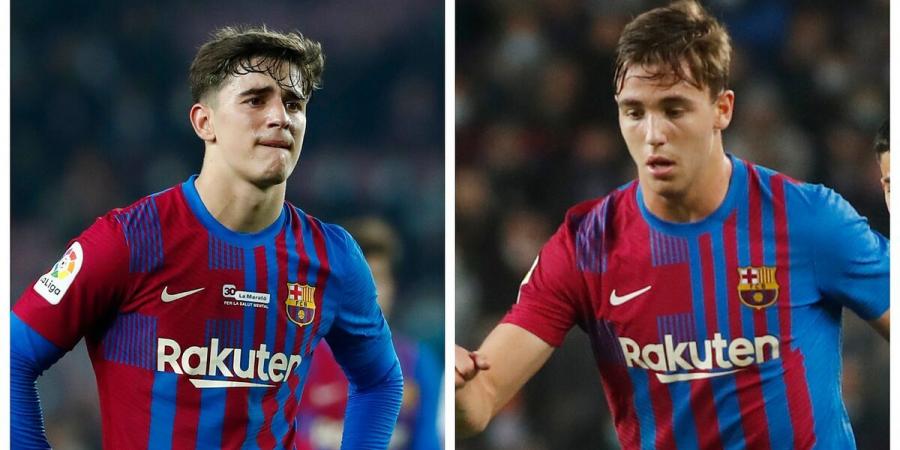 Gavi and Nico could both have first-team contracts in January