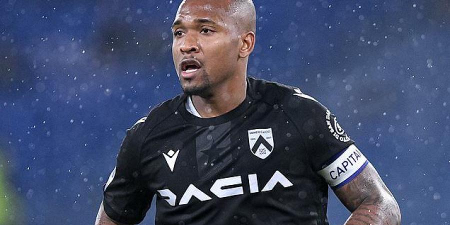 Watford complete signing of Brazilian centre-back Samir from sister club Udinese... with defender becoming Claudio Ranieri's second January signing after Hassane Kamara's arrival from Nice