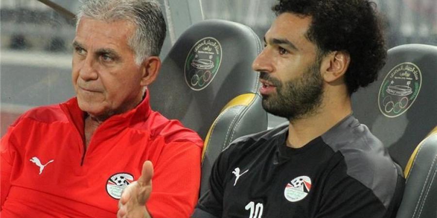 كيروش ومحمد صلاح يعقدان مؤتمرًا صحفيًا قبل مباراة مصر وكوت ديفوار
