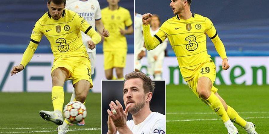 Mason Mount's 'wonderful' goal in Chelsea's European second leg against Real Madrid makes him just the THIRD Englishman to score at the Bernabeu in the Champions League