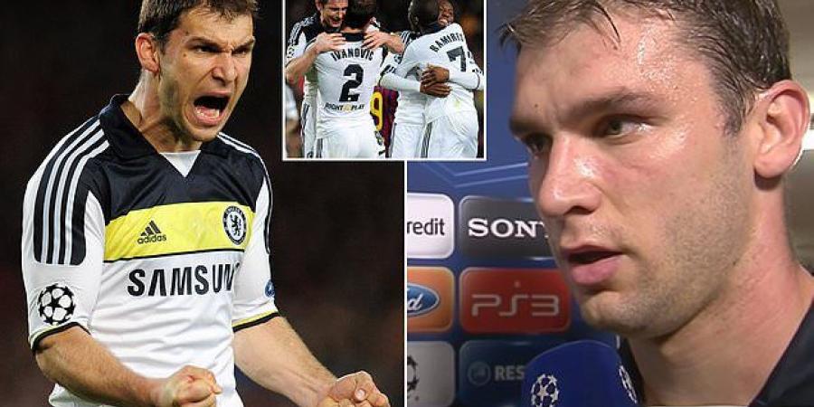 'I am the man who shot Bambi live on television': Geoff Shreeves recalls 'awful' moment he told Chelsea Defender Branislav Ivanovic that he would miss the Champions League final during post match interview that went viral