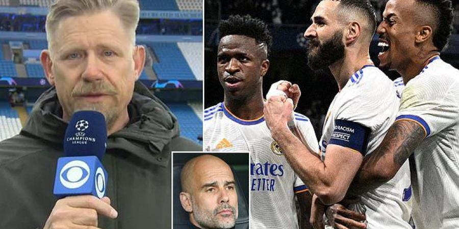 Stunned Peter Schmeichel claims Real Madrid have 'NO right' to be in the Champions League final because they were the 'poorest team by a mile' in semi-final against Manchester City... as he admits he 'doesn't understand anything about football any more'