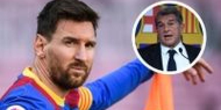 رد برشلونة لم يتأخر .. لابورتا يعلق على تصريح والد ميسي!