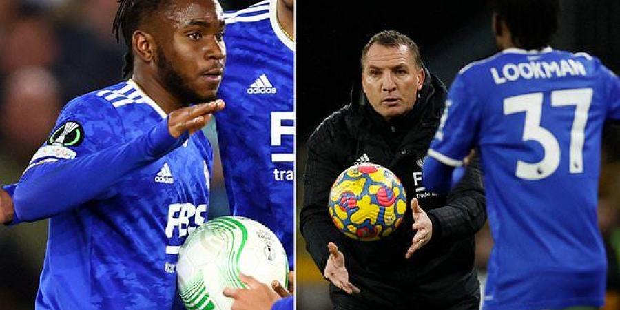 'We will discuss that over the coming weeks': Brendan Rodgers admits he is looking into a summer deal worth £14m to keep Ademola Lookman at Leicester City after the winger has starred on loan from RB Leipzig 