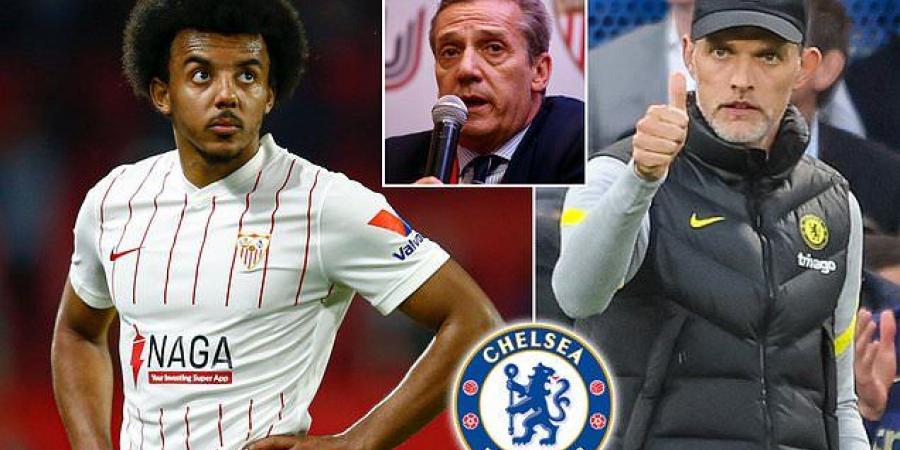 'He wants to play in a more competitive team': Sevilla chief Jose Maria Cruz confirms Chelsea target Jules Kounde wants to LEAVE this summer, as he admits the club cannot match the defender's ambition