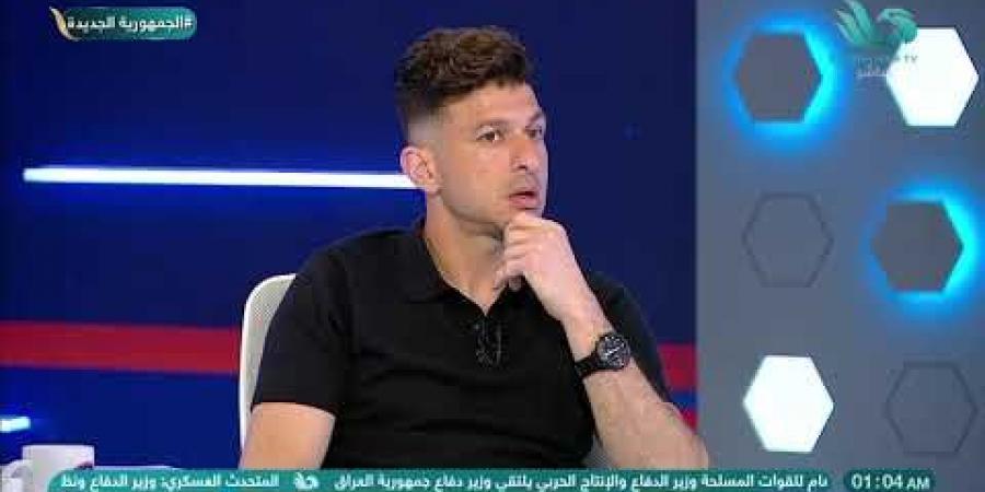 الهاني سليمان: مصطفى شوبير لم يتوجب عليه أن يتحدث. فلينس والده