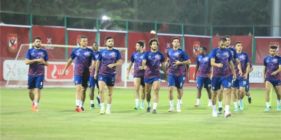 مران الأهلي | عودة الرباعي المصاب قبل مواجهة بيراميدز في كأس مصر