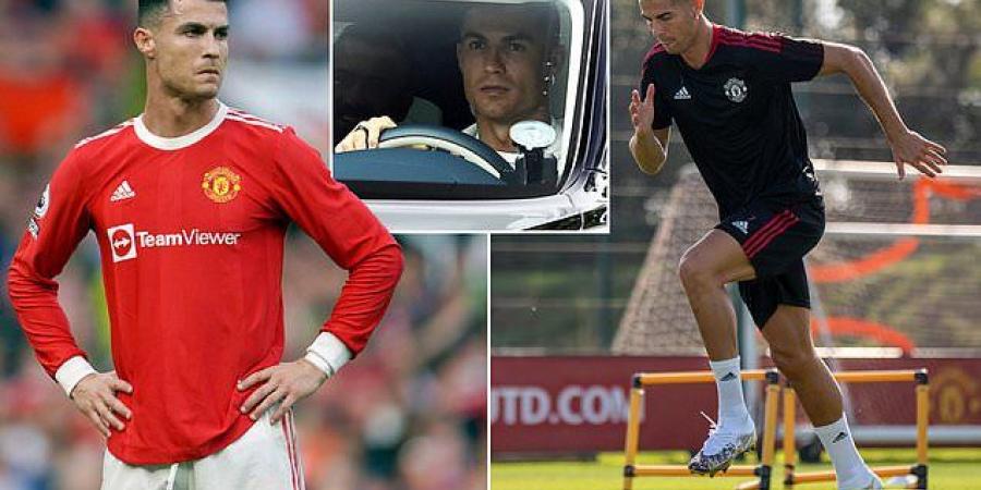 Cristiano Ronaldo watches on as Manchester United play Wrexham in behind closed doors friendly as wantaway star returns for his second day of pre-season after Atletico Madrid ruled out signing him