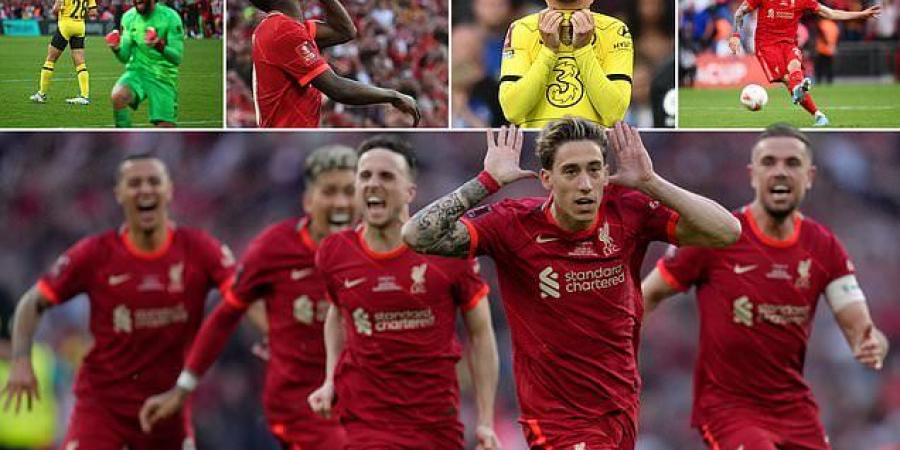 The quadruple is STILL on! Liverpool win the FA Cup for the first time in 16 YEARS after nerve-shredding sudden-death penalty shootout against Chelsea as Mason Mount misses vital spot-kick