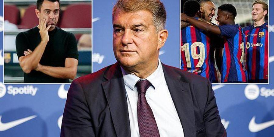 REVEALED: Barcelona tried to buy back future TV rights income from THEMSELVES in a bid to create a £126m windfall before LaLiga rejected the inflated figures... as giants look for ways to register their summer signings