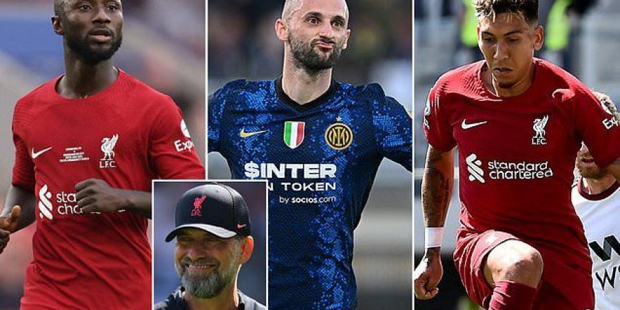 Liverpool 'are considering offering Roberto Firmino or Naby Keita in a swap deal for Marcelo Bozovic' to try and tempt Inter Milan to sell star midfielder 