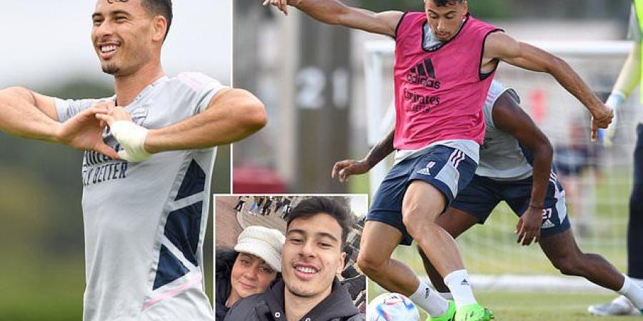 'I don't care about money': The attitude of Arsenal's £100k-a-week 'diamond', Gabriel Martinelli, will thrill fans, as staff tell All or Nothing he trains each day 'like it's his last on earth'