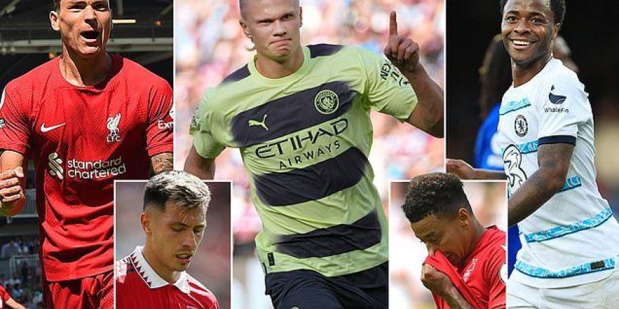 Erling Haaland netted a brilliant brace and Darwin Nunez's had a game-changing impact... but Jesse Lingard had a tough day and Lisandro Martinez was lucky not give away a penalty: How summer signings did on their Premier League debuts