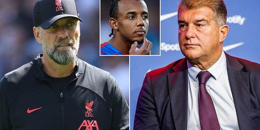 'If you tell me I don't have any money, then I don't spend ANYTHING more': Jurgen Klopp 'doesn't understand' how Barcelona have been able to embark on a summer spending spree despite being over £1bn in debt as they struggle to register new signings