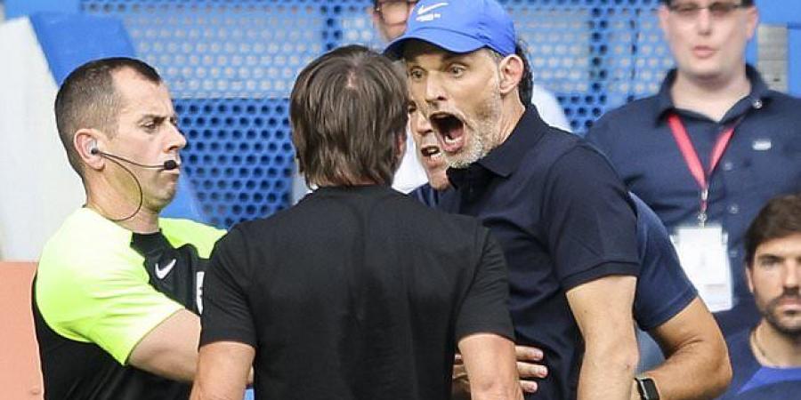 Furious Thomas Tuchel says Anthony Taylor should NEVER be allowed to referee Chelsea again as he insists 'both Spurs goals should not stand'… after Blues boss was sent off following dramatic clash with Antonio Conte 