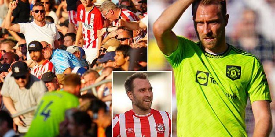 Christian Eriksen's agent slams the lack of 'sportsmanship' from Brentford fans as sections of the Bees' supporters booed the Danish midfielder in 4-0 thrashing of Manchester United... as Brentford owner Matthew Benham apologies to former Bees midfielder