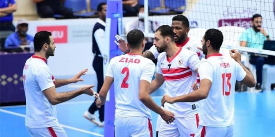 تعرف على جدول مواعيد مباريات طائرة الزمالك في بطولة "بني ياس" الودية